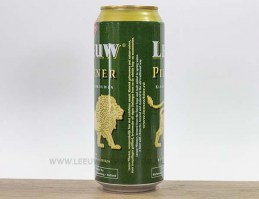 blikje leeuw bier halve liter pils zijkant 27